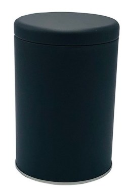 Plain Classic Black Cannister